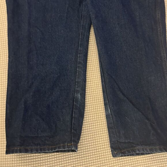 Dickies Industrial Dark Blue Relaxed Fit Straight Leg Work Jeans Men's 42x28 - Picture 3 of 8
